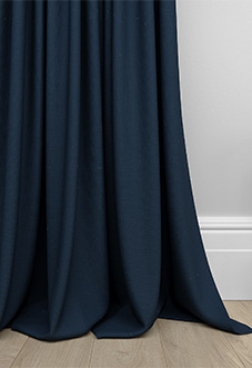 Windermere, Indigo - Made to Measure Curtains